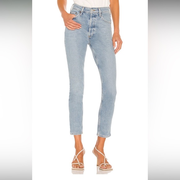 Agolde Denim - AGOLDE Nico High Rise Slim Jean in Cliffside
